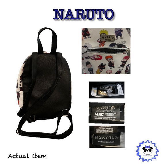 Naruto Shiprudden Chibi Character Mini Backpack, NWOT - Picture 4 of 7